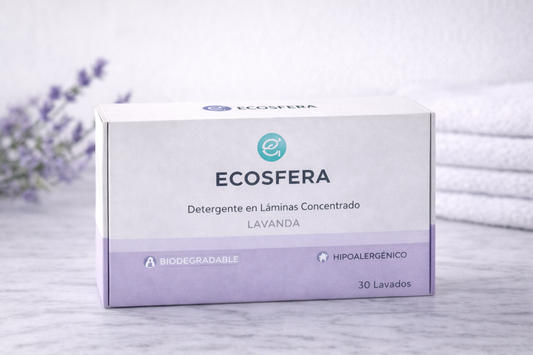 Detergente en Láminas Concentrado aroma a Lavanda– 30 Lavados