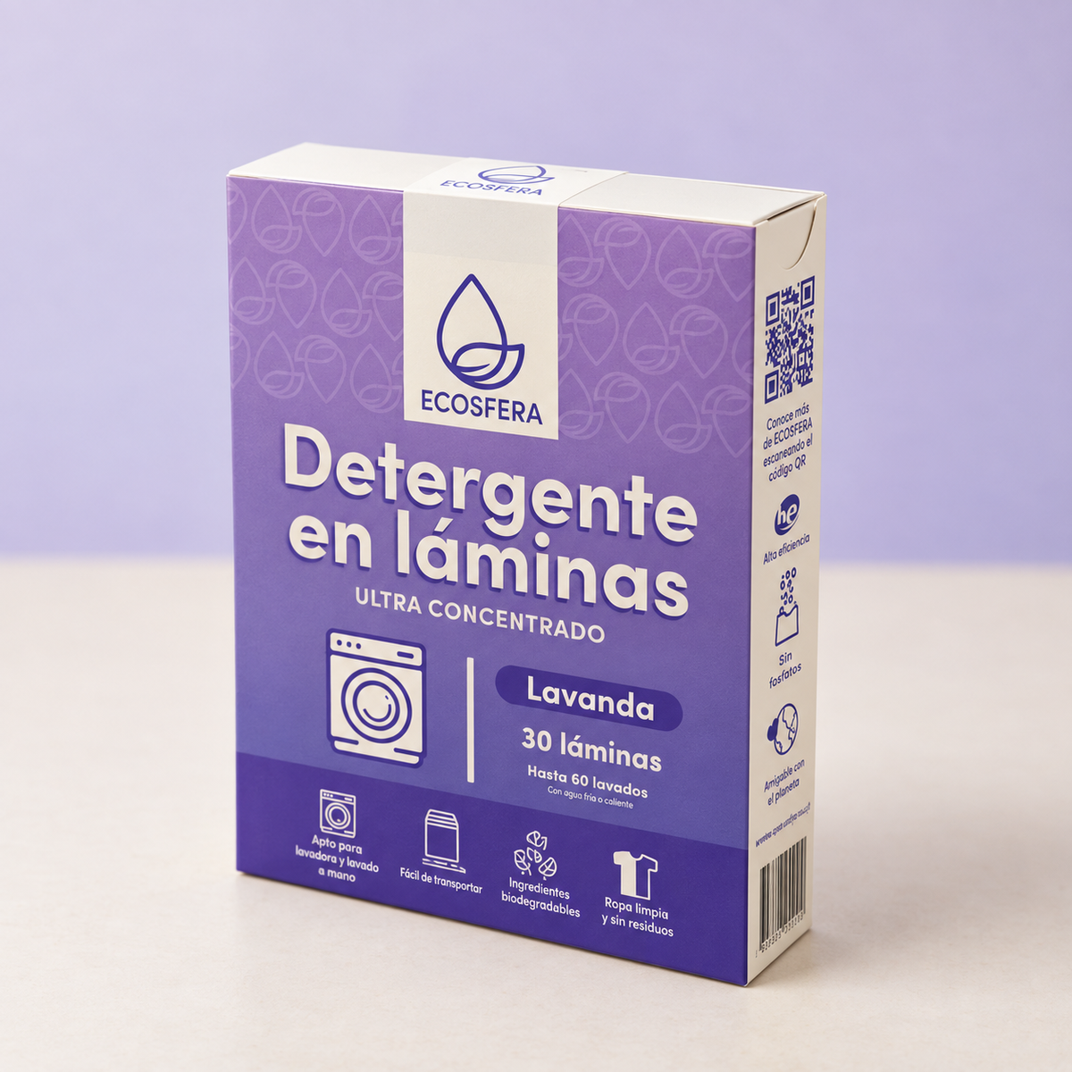 Lavandería limpia y productos Ecosfera