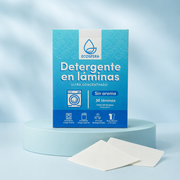Detergente en Láminas Concentrado sin Aroma – 30 LAMINAS