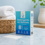 Detergente en Láminas Concentrado sin Aroma – 30 LAMINAS