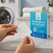 Detergente en Láminas Concentrado sin Aroma – 30 LAMINAS